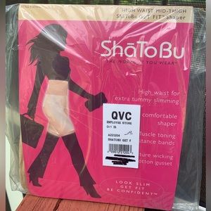 ShaToBu GET FIT High Waist To Mid Thigh Shaper BUFF Size L